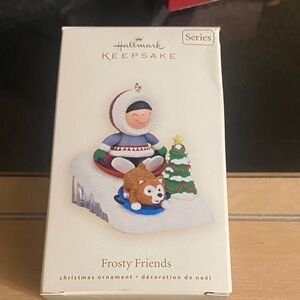 Frosty friends hallmark ornament
